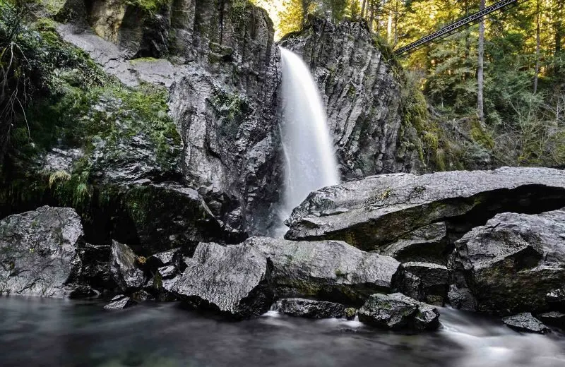 Drift Creek Falls Lincoln city Oregon
