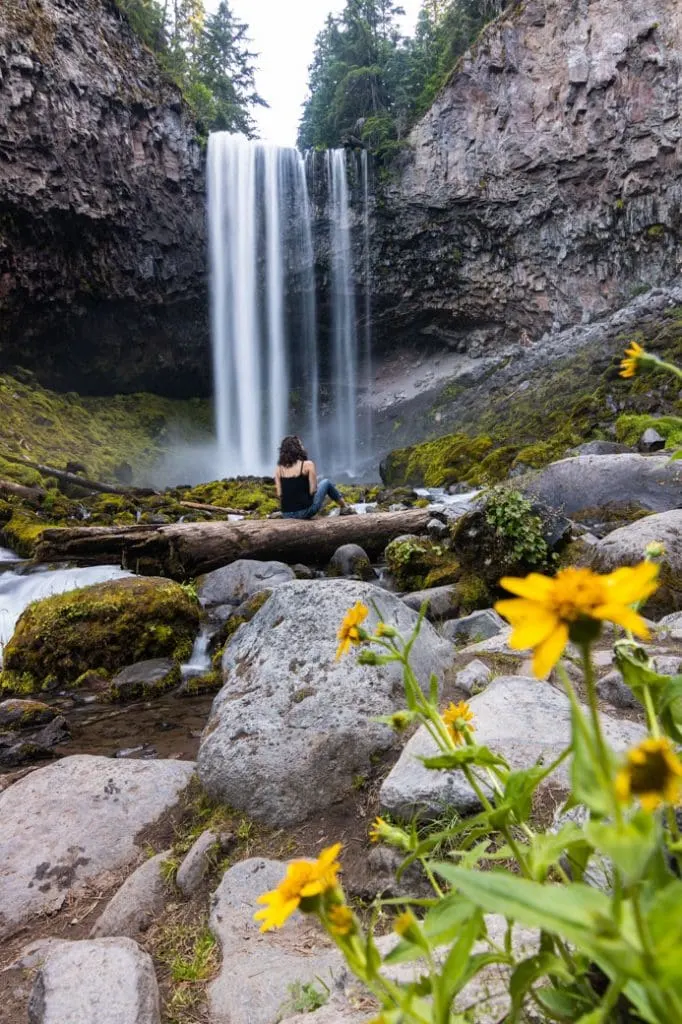 Tamanawas Falls is a fun waterfall hike on the West Coast.