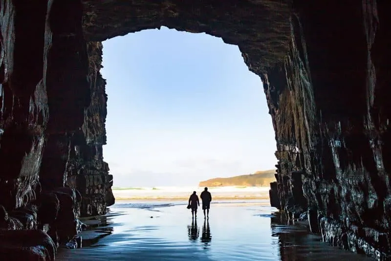 Cathedral Cave is another stunning place to visit in South Island.