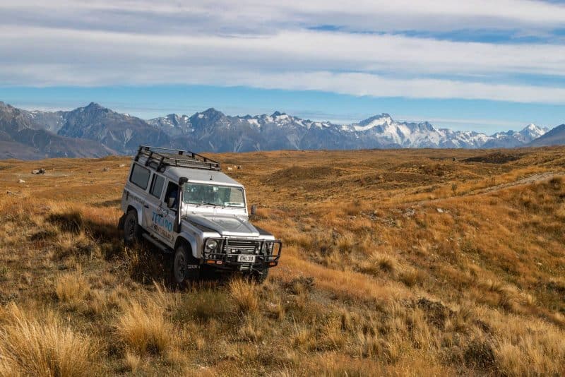 4WD in Lake Tekapo