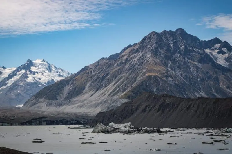 Mount cook Tasman lake hike