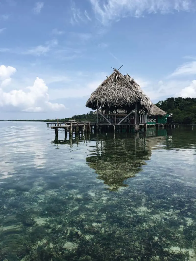 Boathouse in Bocas del Toro Panama