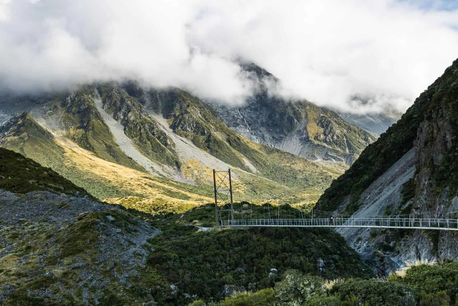 hooker valley bridge