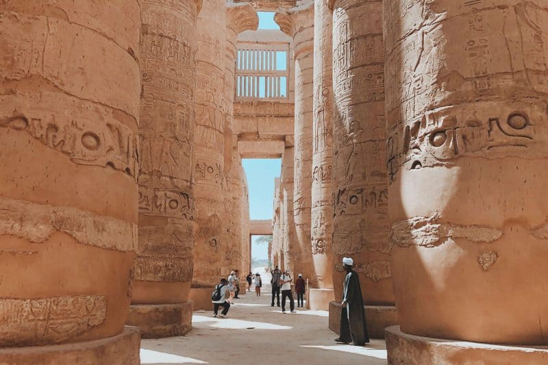 Karmak temple Egypt