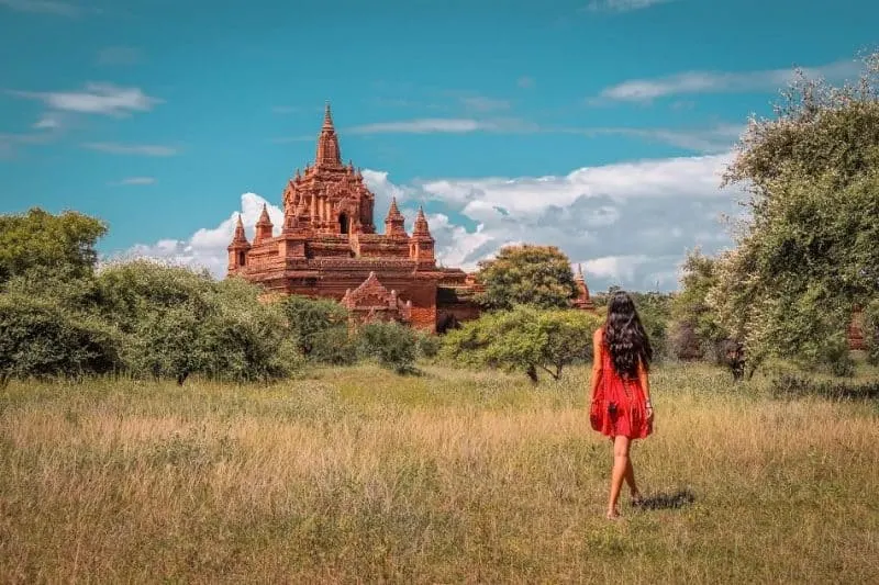 Kya Zin Hpaya temple Bagan Myanmar