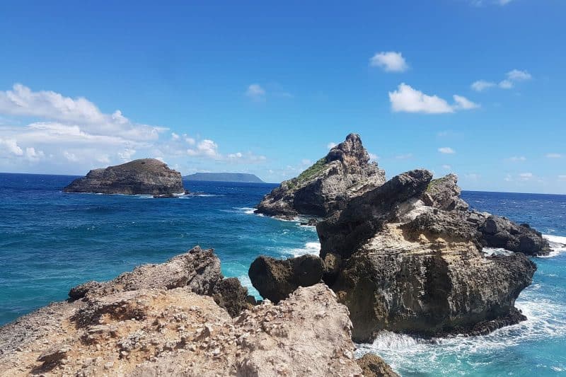 Pointe des chateaux Guadeloupe