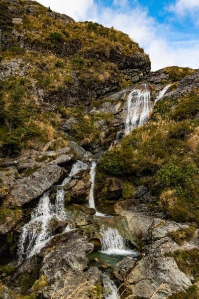 Routeburn track falls