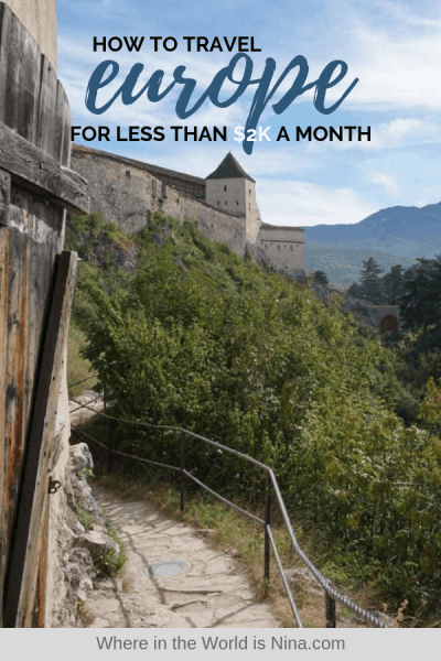 How to Travel Europe for Cheap! How Far a $2k Budget Can Get You