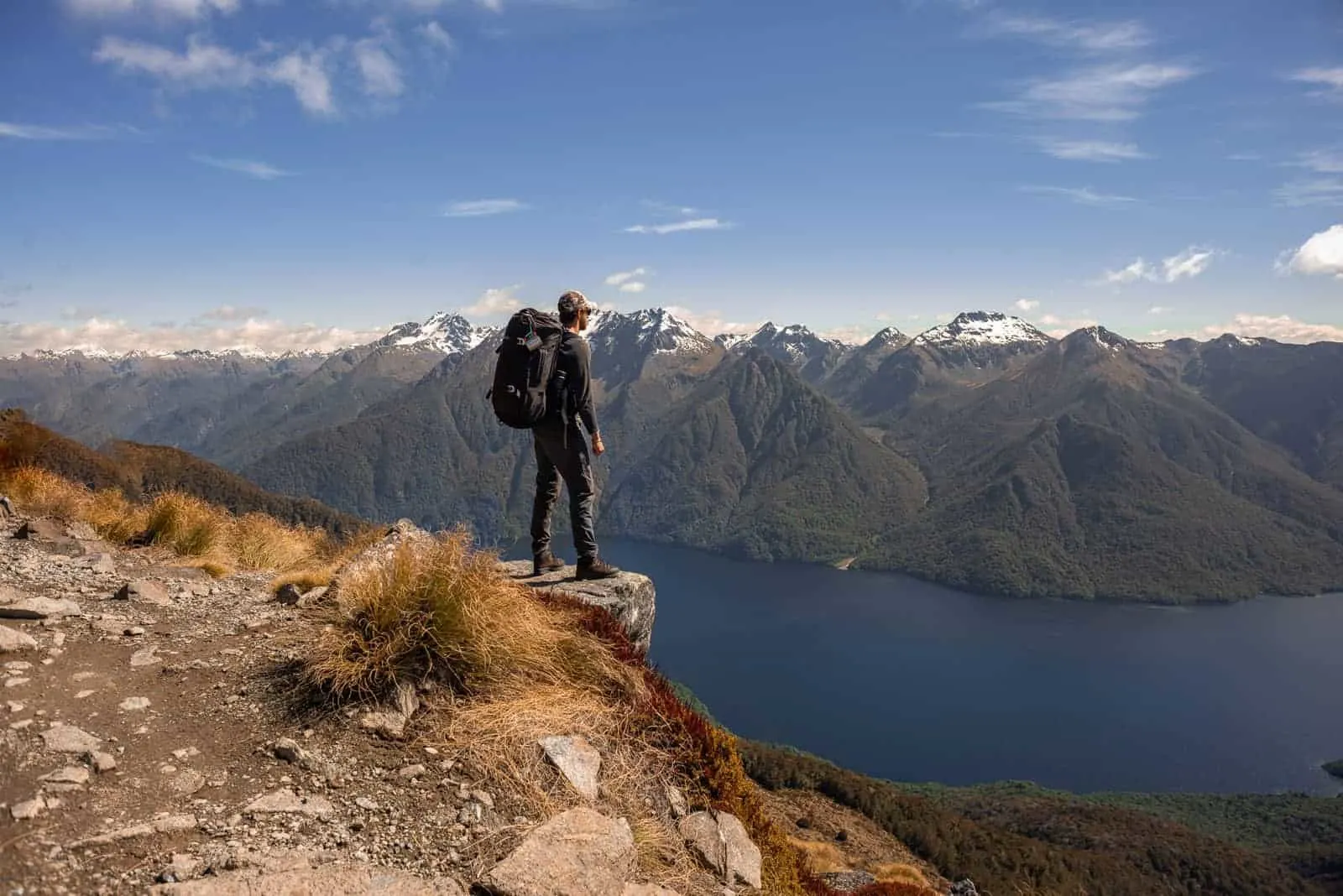 View of the Southern Alps