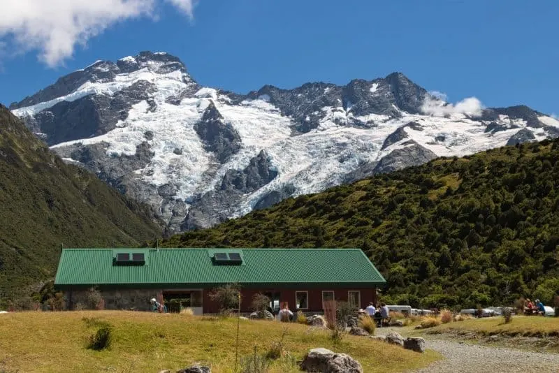 white horse hill campsite Hooker valley