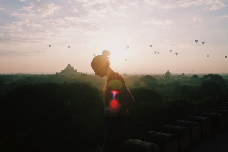 Bagan at sunrise