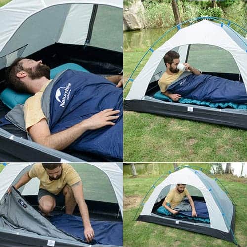 compact sleeping bag