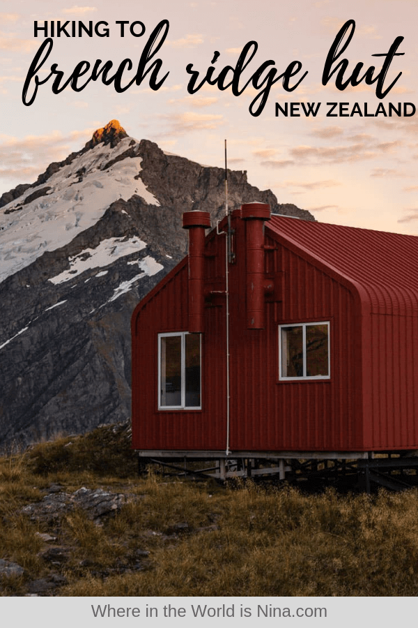 French Ridge Hutt A Guide to Hiking to French Ridge Hut in New Zealand