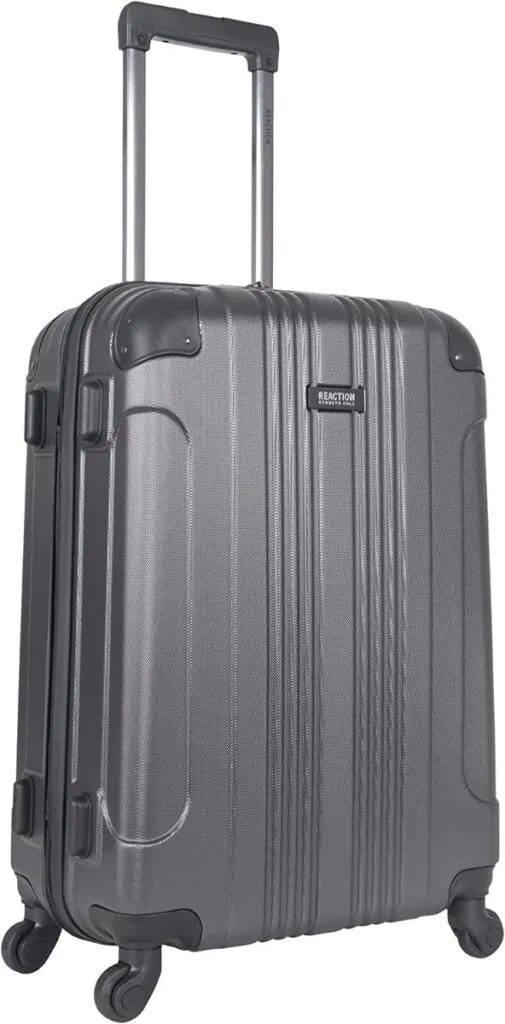 Kenneth Cole Reaction Hardside luggage is a great checked bag option.
