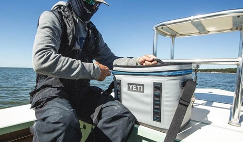 A portable cooler is a road trip essential