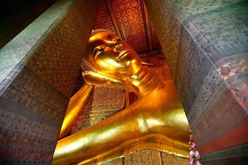 Reclining Buddha in Wat Po temple