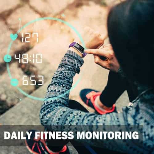 waterproof fitness tracker