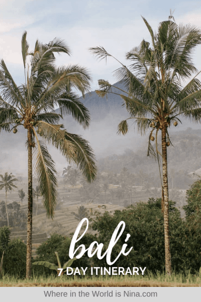 7-Day Bali Itinerary: Beaches, Adventures, and Culture
