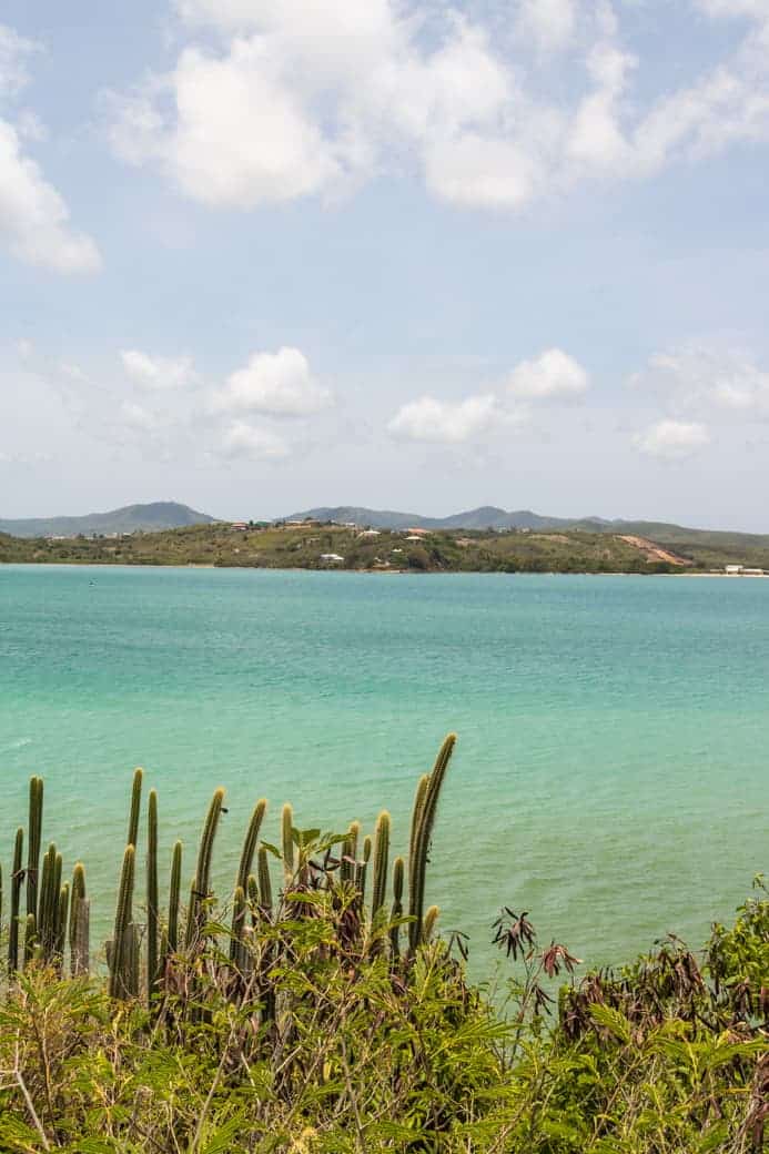 Antigua fort view