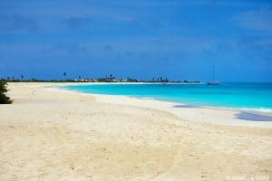 Incredible beach in Barbuda