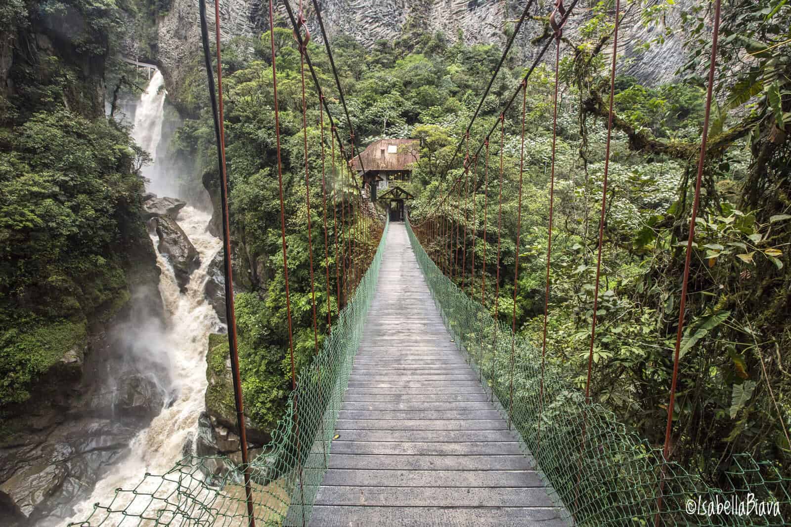 Pailon del Diablo Baños on an Ecuador itinerary