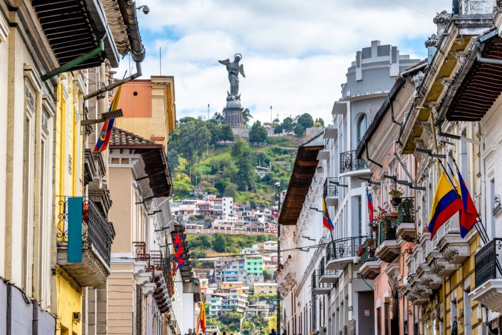 Walk around the streets of Old Town if you're looking for things to do in Ecuador.