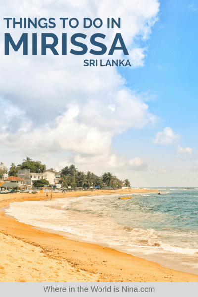 A Guide to The Best Things to Do in Mirissa, Sri Lanka