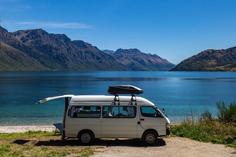 Planning a road trip while in my van in New Zealand 