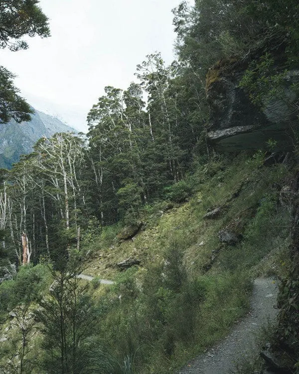 Rob Roy's glacier track