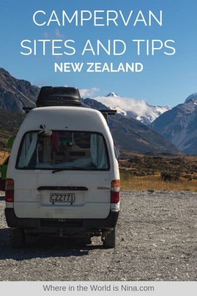 Campervan Sites in New Zealand + Camping and Food Tips