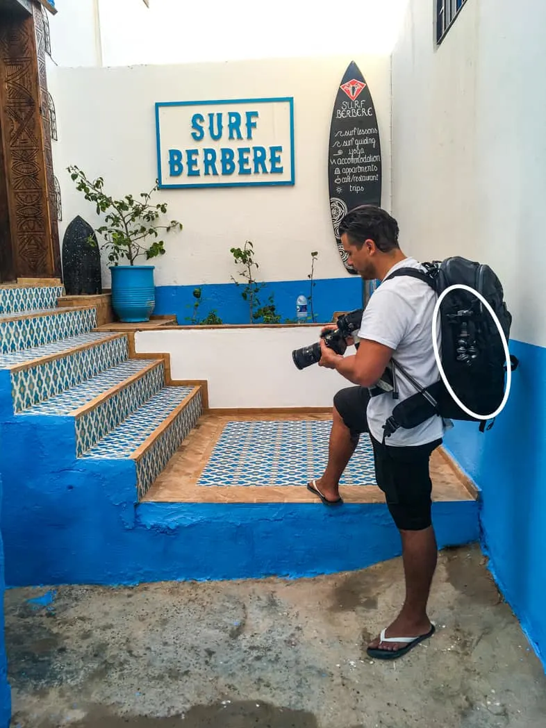 Garrett tripod Morocco 2