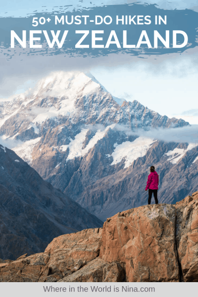50+ Adventurous Hikes in New Zealand & Hiking Tips
