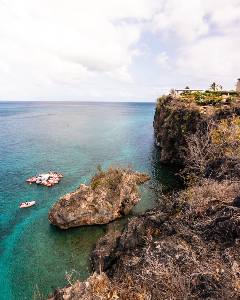 Little Bay Anguilla cliff view