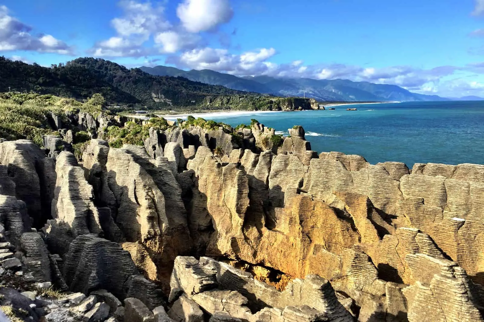Pancake Rocks View