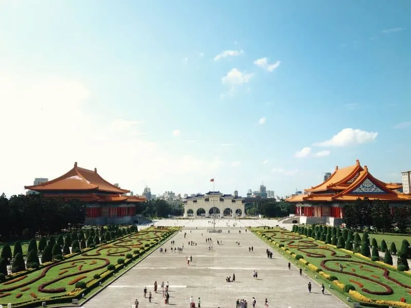 View of the National Chiang Kai-shek Memorial Hall