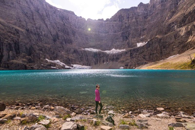 Glacier National Park is a highlight on a Montana road trip.