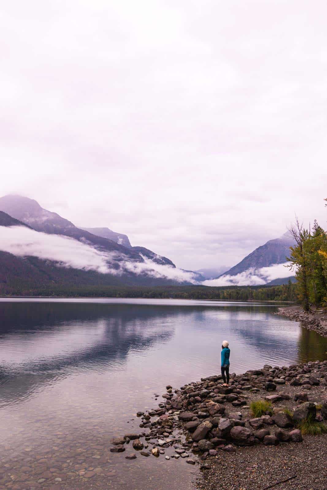 Glacier National Park is a highlight on a Montana road trip.