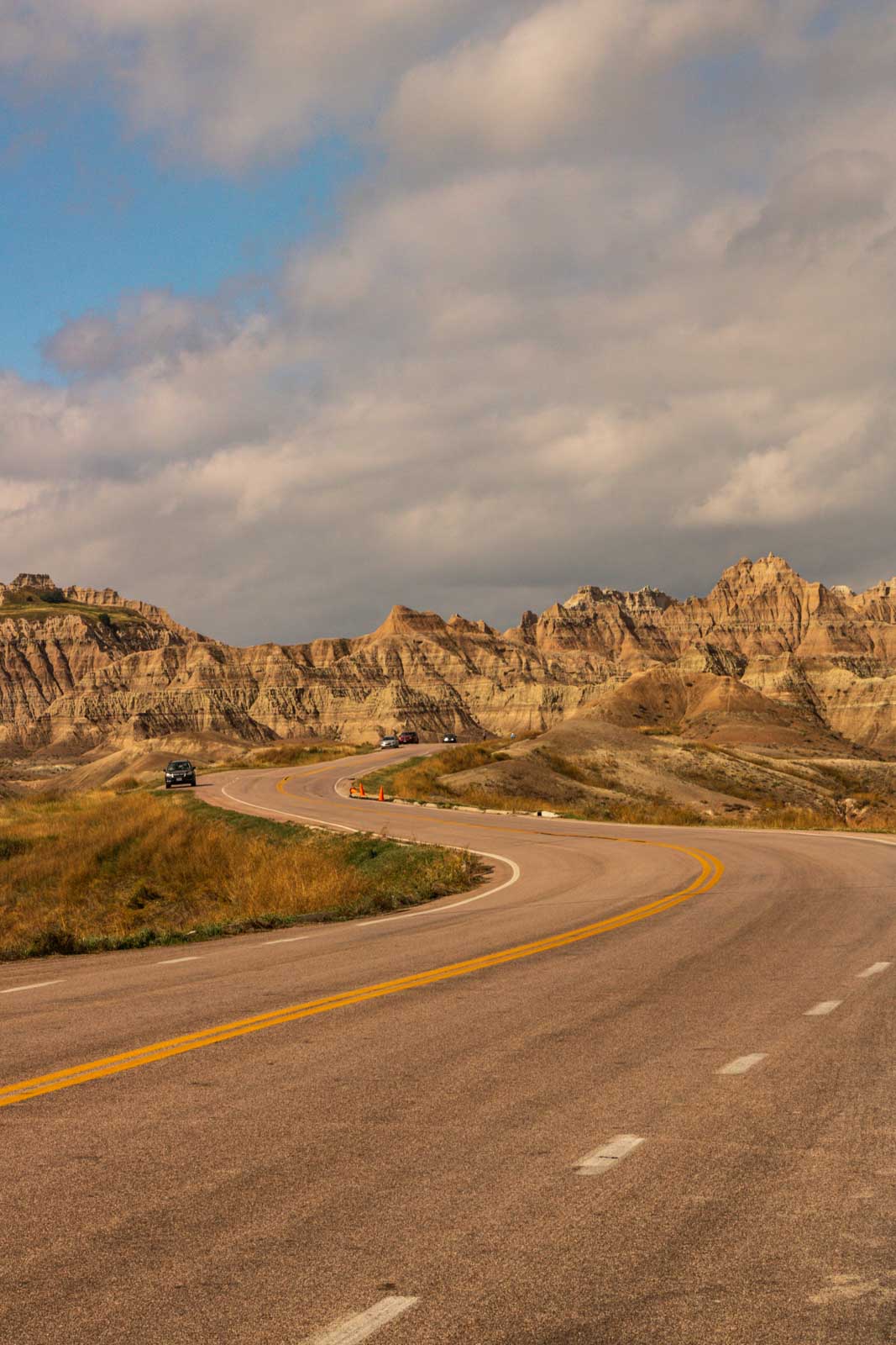 A view of Badlands National Park which is a fun thing to do near Rapid City