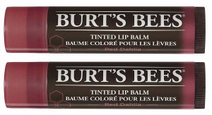 burt's bees natural tinted lip balm - travel accessory