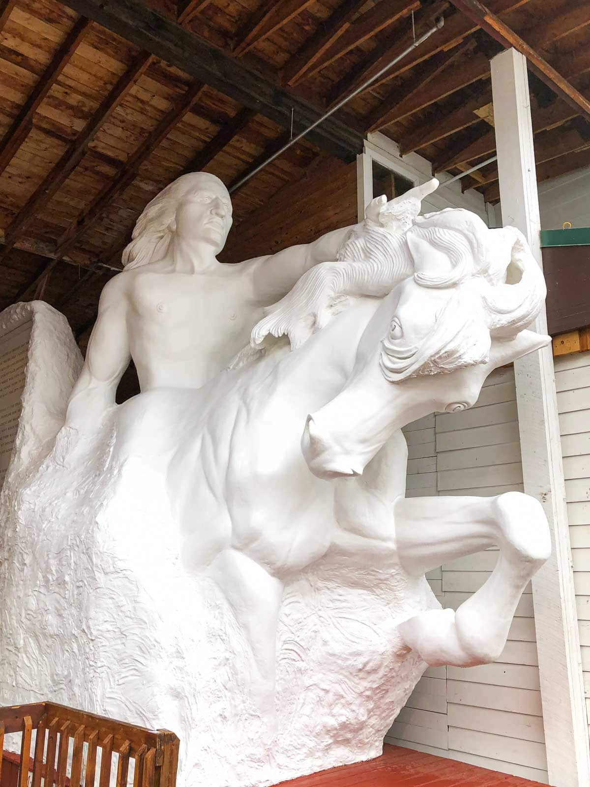 A view of Crazy Horse Memorial is another thing to do around Rapid City