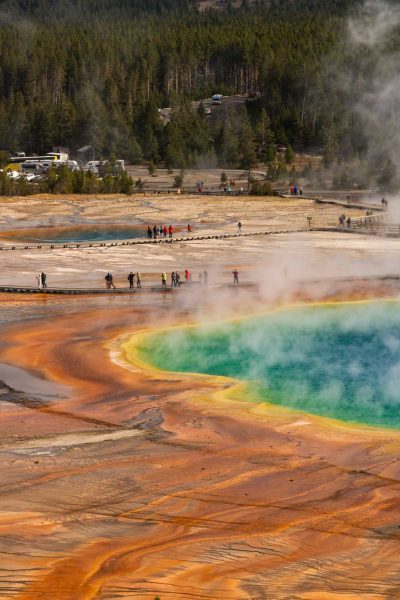 Yellowstone is a must see on your Montana road trip.
