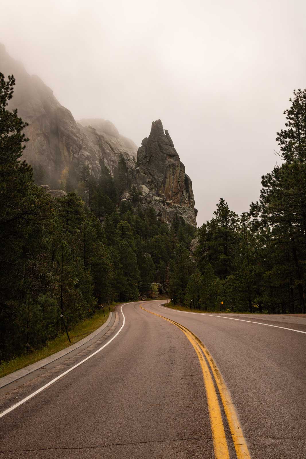 A photo of Needles Highway — just one of many spectacular things to do around Rapid City