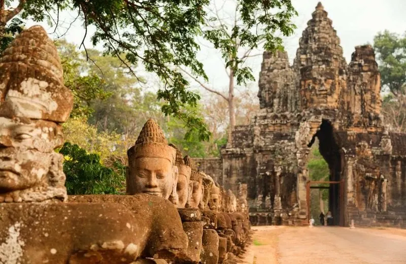 One of the cheapest countries to visit in Southeast Asia is Cambodia.