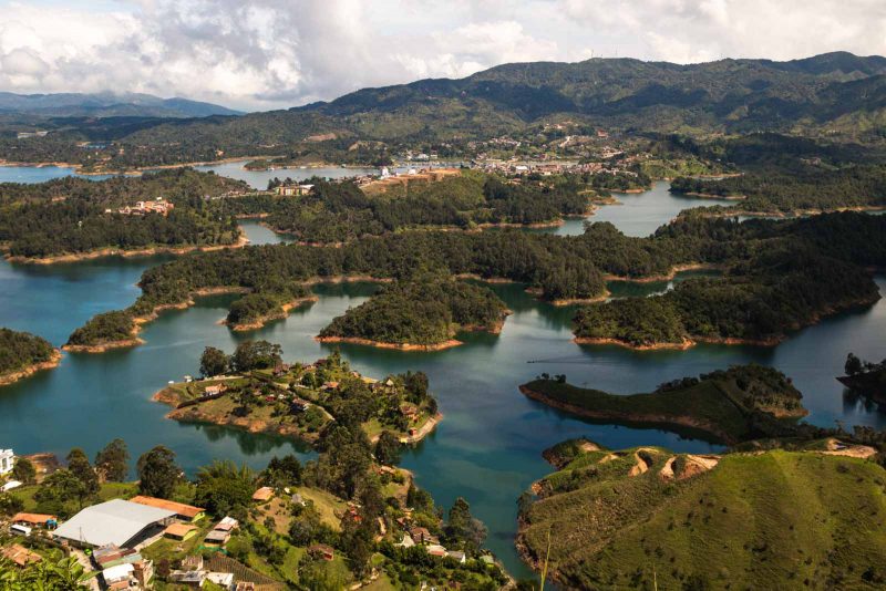 Don't forget to check out the stunning view of El Penol on your day trip from Medellin.