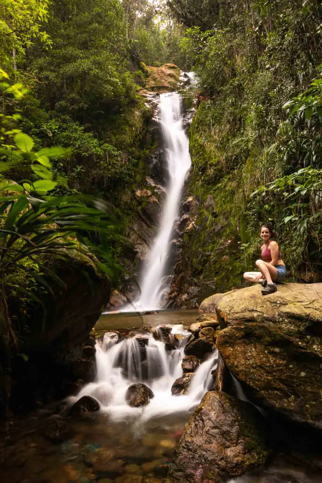 You'll love hiking to the many waterfalls on your day trip from Medellin.