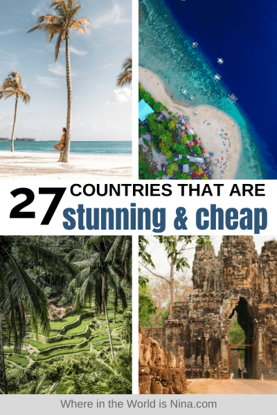 27 Cheapest Countries in the World to Visit