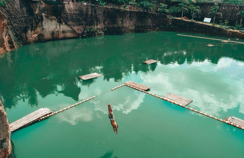 Pro Thailand tip: Jump in the Chiang Mai Quarry.