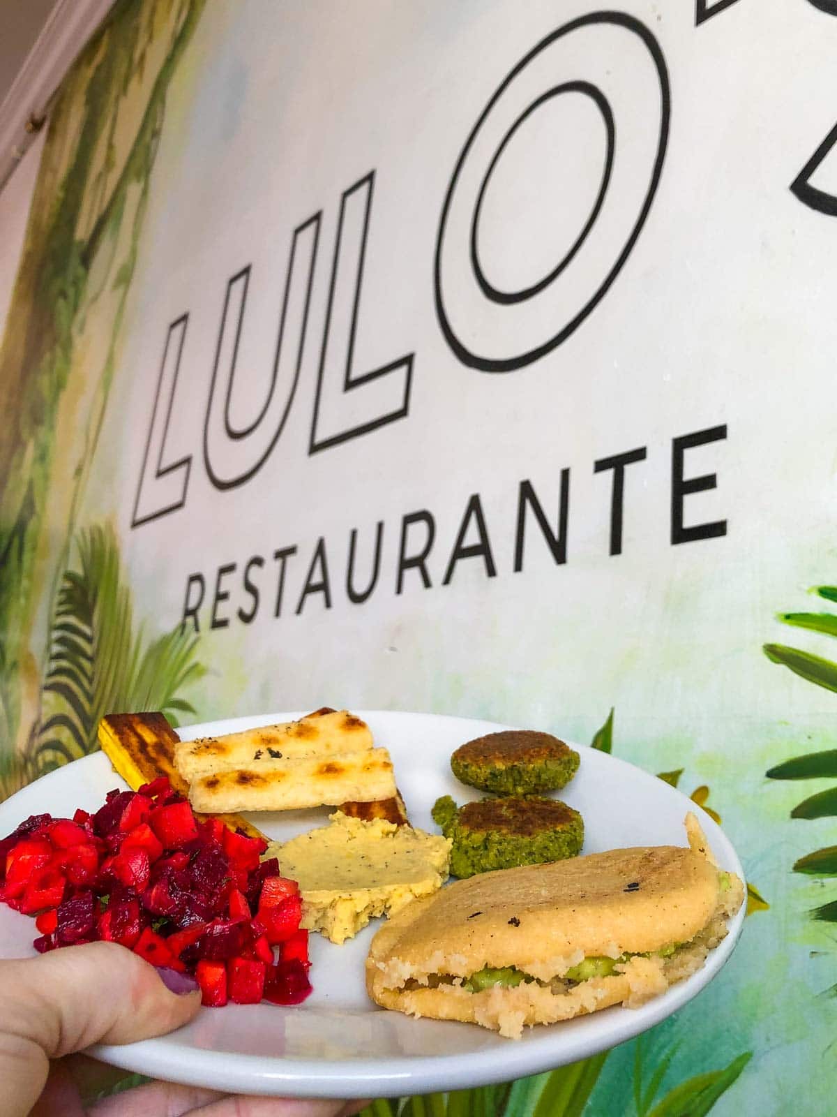 Lulo's Restaurant in Jardin, Colombia.