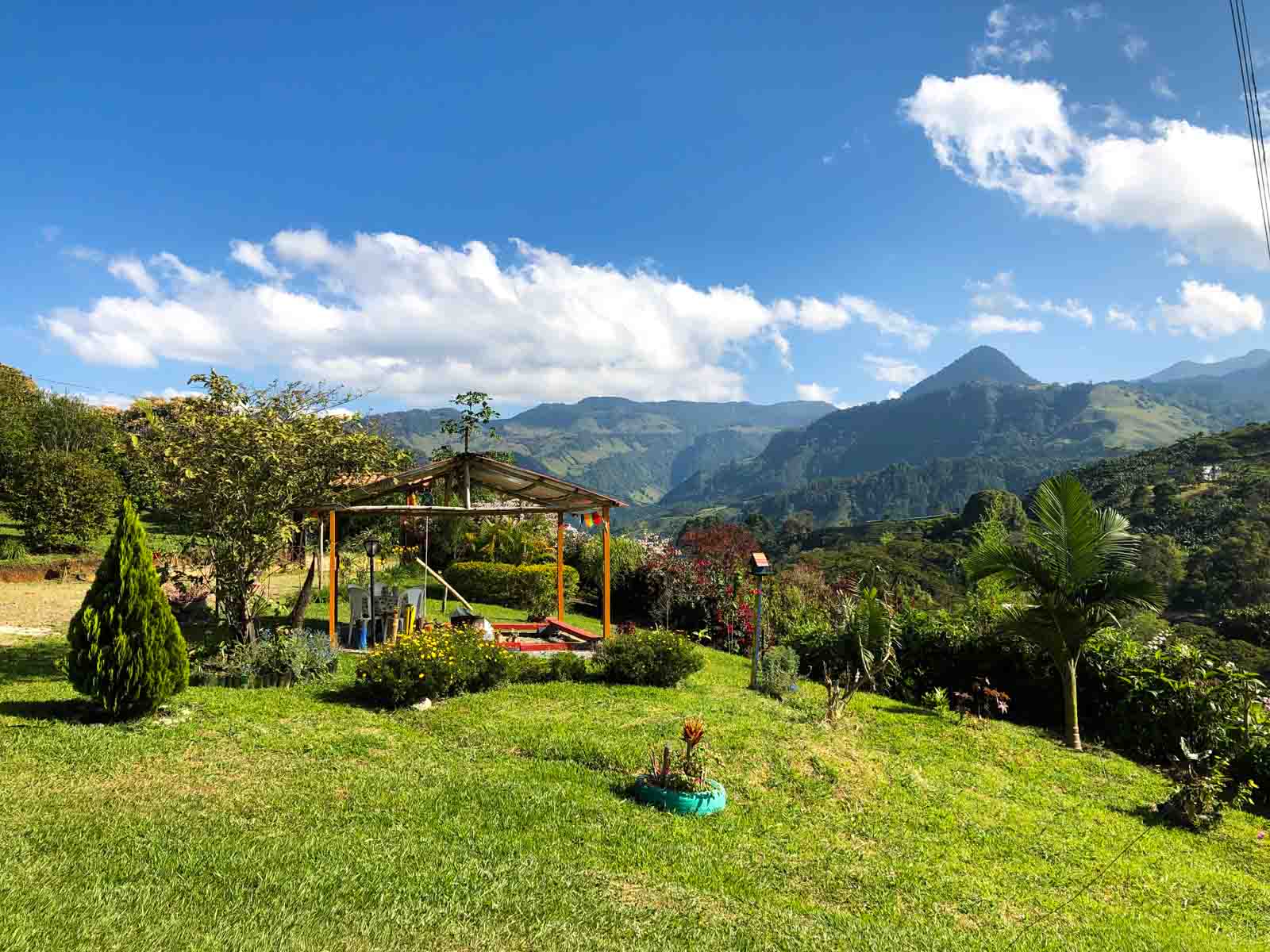 Tangara Hostel in Jardin, Colombia.