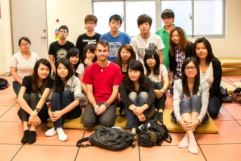 I was an English teacher in Taiwan to college kids also.